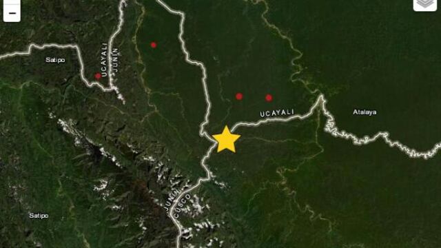 Sismo de magnitud 4.8 se registró en Ucayali