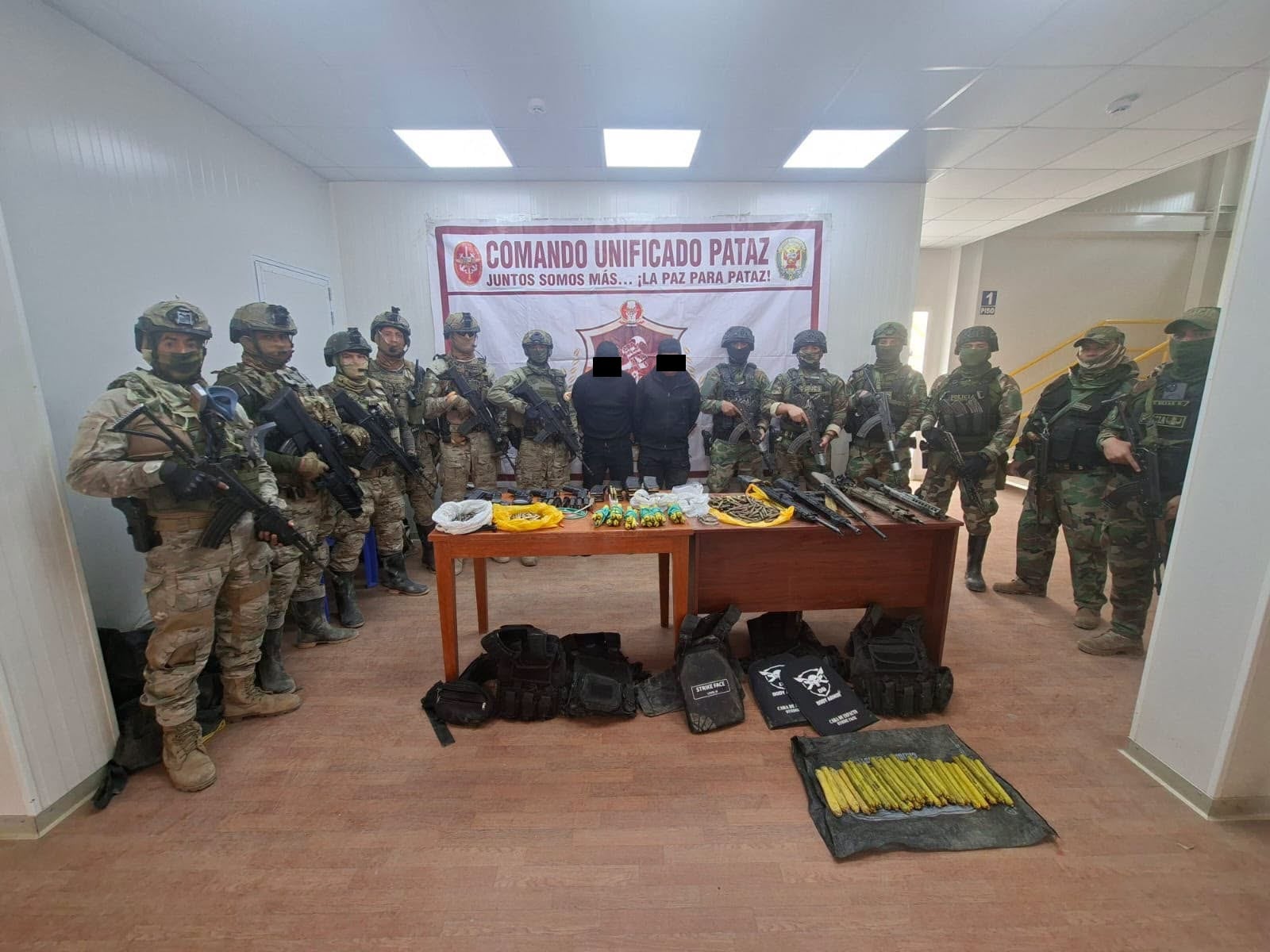 Durante operativo ejecutado en el centro poblado Yalén. (Foto: Ejército del Perú)