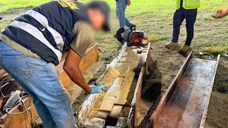 Piura: La Policía incauta 1.5 toneladas de droga