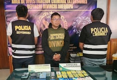 Capturan a presunto implicado en caso de extorsión a una comerciante en Arequipa (VIDEO)