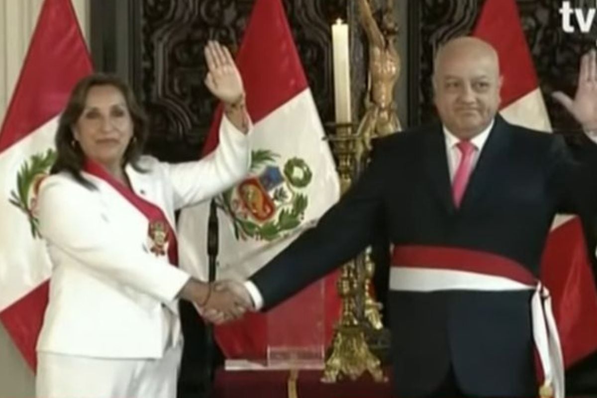 Luis Alfonso Adrianzén Ojeda fue ministro de Trabajo durante el gobierno de Dina Boluarte. (Foto: Tv Perú)