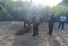 Ica: hallan sin vida a adulto mayor en la ribera de La Achirana del Inca en Parcona