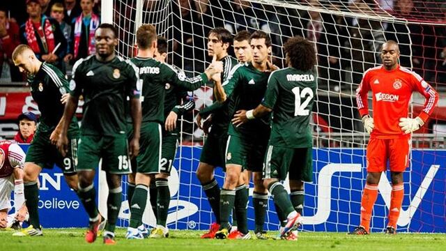 Liga de Campeones: Real Madrid venció 4-1 al Ajax