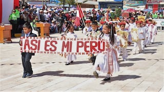 Alcalde de Chupaca dedica desfile: “En homenaje a los héroes anónimos”