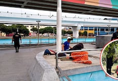 Trujillo: Retiran a 20 extranjeros que dormían en los óvalos Grau y La Marina