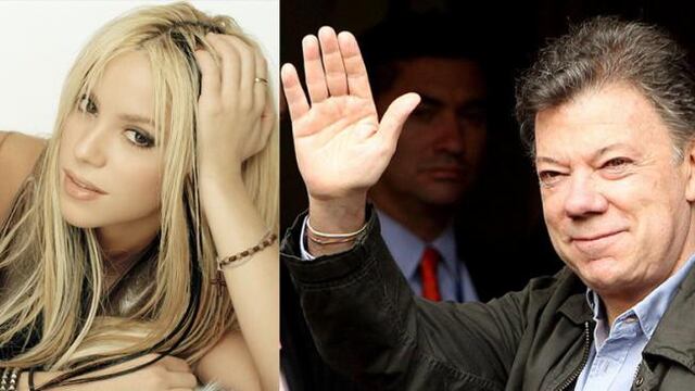 Juan Manuel Santos agradeció mensaje de aliento de Shakira por su salud