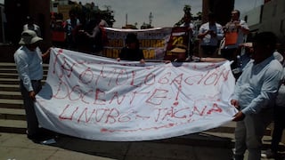 Tacna: Catedráticos se desangran pidiendo homologación de sueldos con magistrados