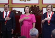 Dina Boluarte dijo que TC actuó con entereza en circunstancias críticas y pidió no politizar la justicia
