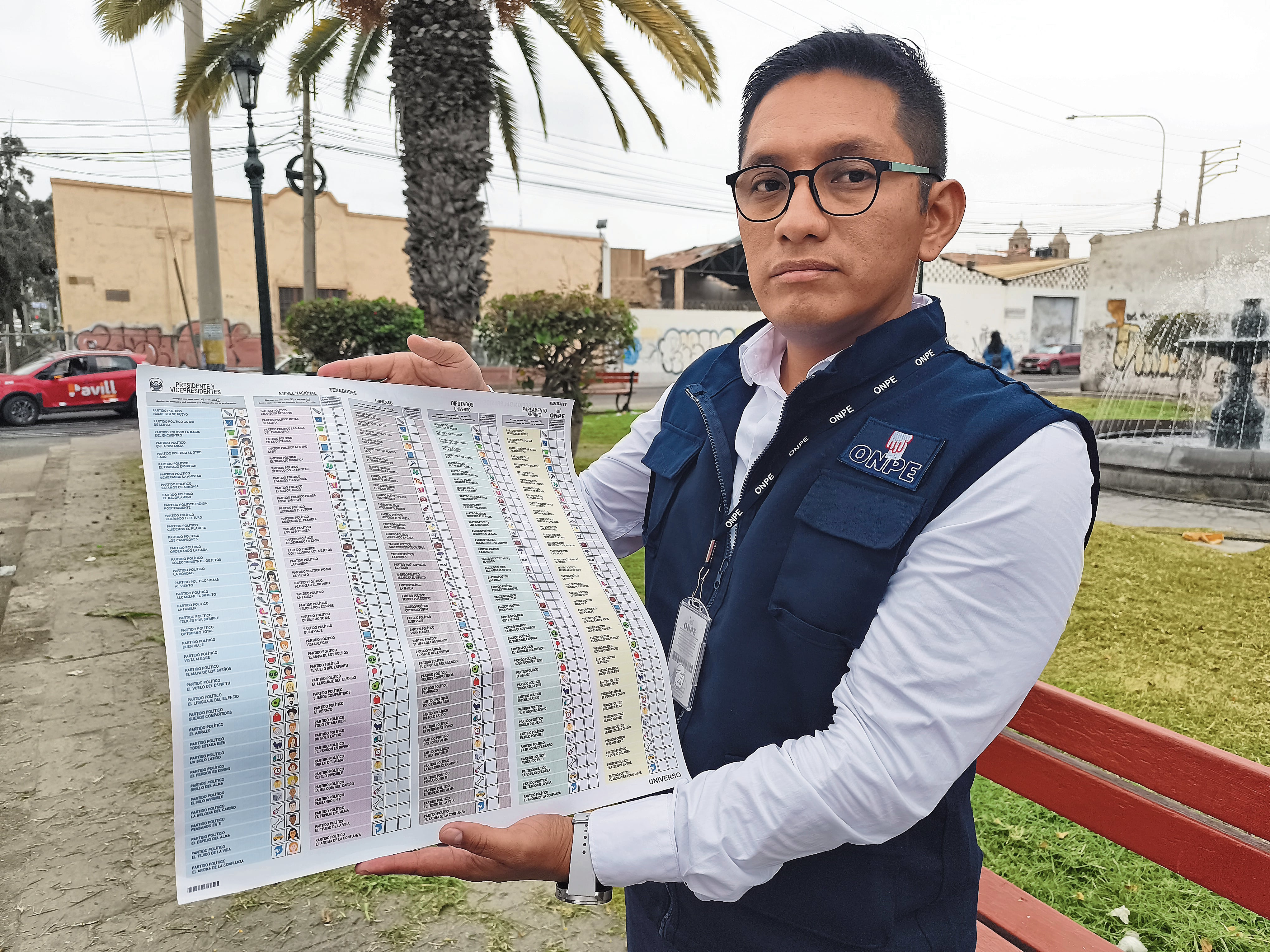 Jefe de la ODPE Tacna Víctor León Cajachagua detalló el proceso. (Foto: Difusión)