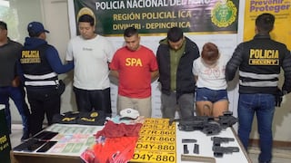 Ica: cae presunta banda de “marcas” implicada en robo de más de 46 mil soles en Parcona