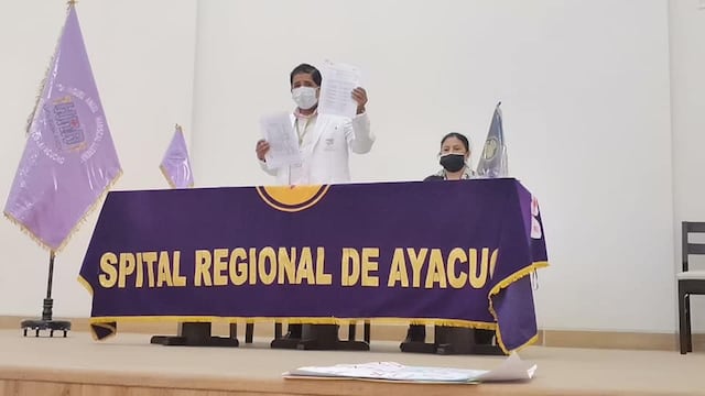 Médicos dan ultimátum a gobernador de Ayacucho y amenazan con suspender atención en consultorios