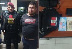 Arequipa: Detienen a sujeto por presuntamente atacar y robar a un adulto mayor en parque de Socabaya