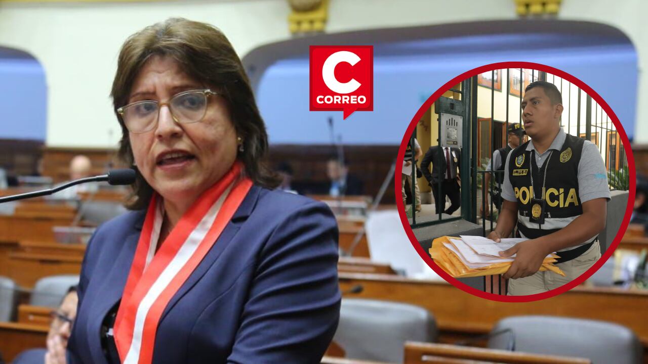 Operativo Valkiria: Poder Judicial autoriza envío de actas de allanamiento a fiscal Delia Espinoza. (Foto: Composición