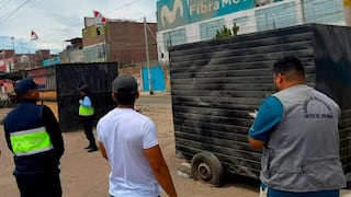 Ica: operativo preventivo para la recuperación de espacios públicos en el distrito de Salas