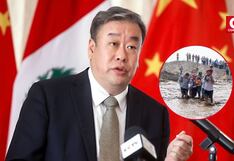 Embajador de China destaca apoyo al Perú contra la inseguridad y ante los efectos del Fenómeno El Niño