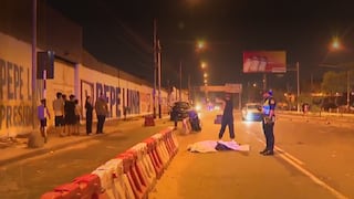 Motociclista muere tras violento despiste en la avenida prolongación Tacna, en el Rímac