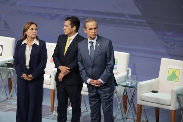 El lado B del quinto día de debate presidencial 2026 (Fotos: GEC)