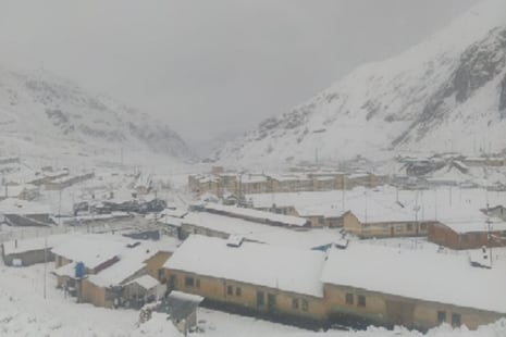 Senamhi: DANA Qori azota la sierra sur y centro con lluvias, nieve y granizo
