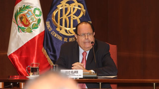 PCM confirma ratificación de Julio Velarde al frente del Banco Central de Reserva
