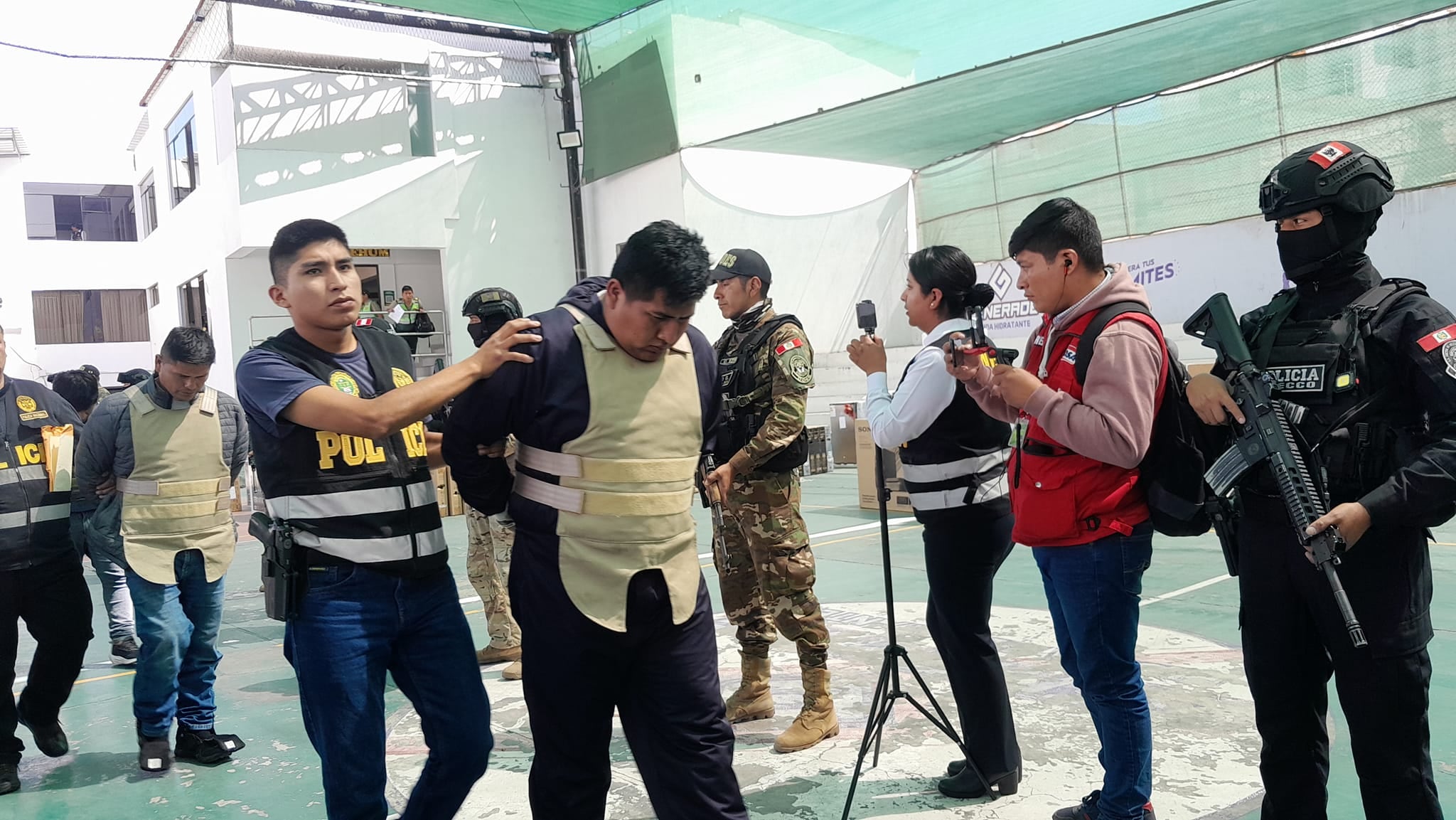 Fiscalía pide 18 meses de prisión preventiva, mientras son investigados por el delito de hurto y receptación (FOTO: Leonardo Cuito)