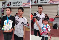 Deportistas arequipeños brillan en el tablero de ajedrez en torneo