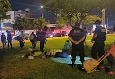 Trujillo: Retiran a extranjeros que dormían en el óvalo La Marina