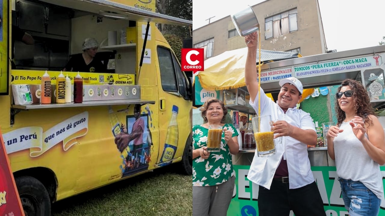 Ley de vehículos gastronómicos es promulgada: Congreso busca impulsar a miles de emprendedores. Foto: El Comercio | Composición: Diario Correo.