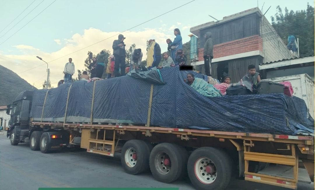 Venezolanos y colombianos trasladaban a sus hijos bajo condiciones de extremo peligro.