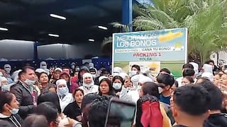 Obreros de El Pedregal paralizan labores en Piura