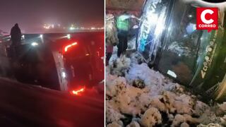 La Oroya: Esta es la lista de heridos que dejó el despiste del bus CIVA (VIDEO)