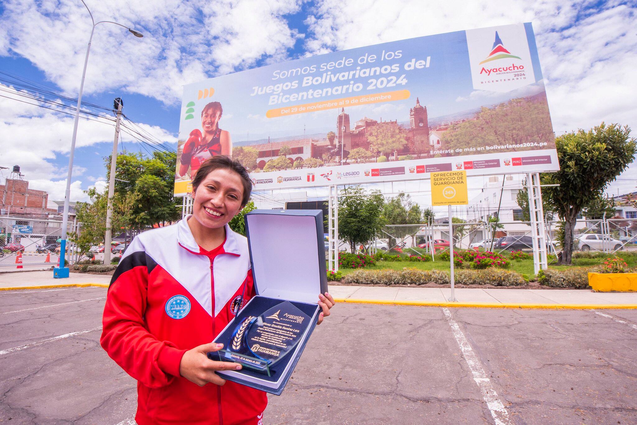 Nieves Ramírez, deportista ayacuchana se convierte en la primera embajadora oficial de los Juegos