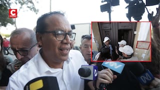 Juntos por el Perú realizó plenario nacional y Roberto Sánchez evitó contacto con la prensa