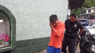 Policías de Aguaytía capturan a dos 'robamotos'