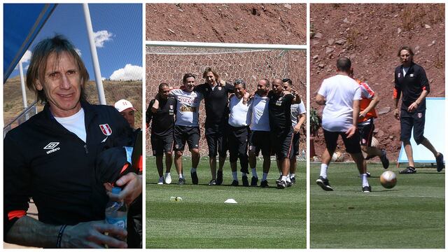 ¿Gareca jugador? Vea la divertida pichanga que jugó el DT de la Selección en Cusco (Vídeo)