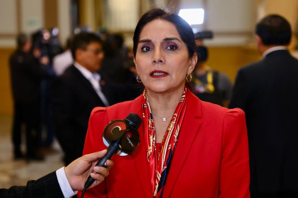 Patricia Juárez, congresista de Fuerza Popular y primera vicepresidenta de la Mesa Directiva