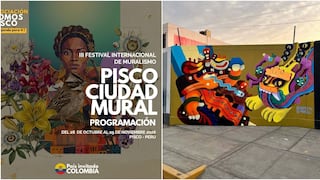 Pisco se llenará de arte y color con el III Festival Internacional de Muralismo