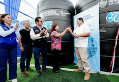 GORE La Libertad entrega 20 tanques de almacenamiento de agua para familias en Salaverry
