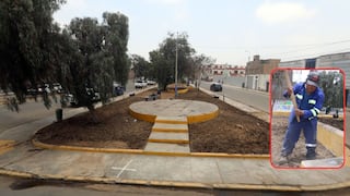 Realizan mejora de parque de “Los Gatos” de Trujillo