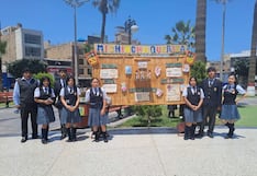 Concurso escolar de periódico mural por aniversario de Chincha