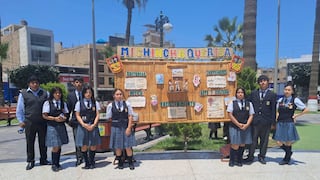 Concurso escolar de periódico mural por aniversario de Chincha