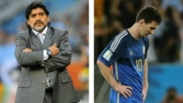 Maradona: Messi no merecía el Balón de Oro