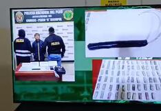 Pisco: sujetos son detenidos con explosivo, drogas, pistola y municiones