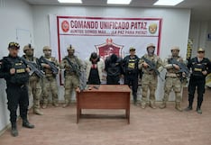 La Libertad: Capturan a presuntos miembros de presunta organización criminal en Pataz