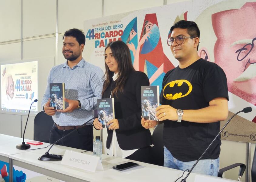 Libro: Crónica del Nuevo Génesis (Foto: Cortesía)