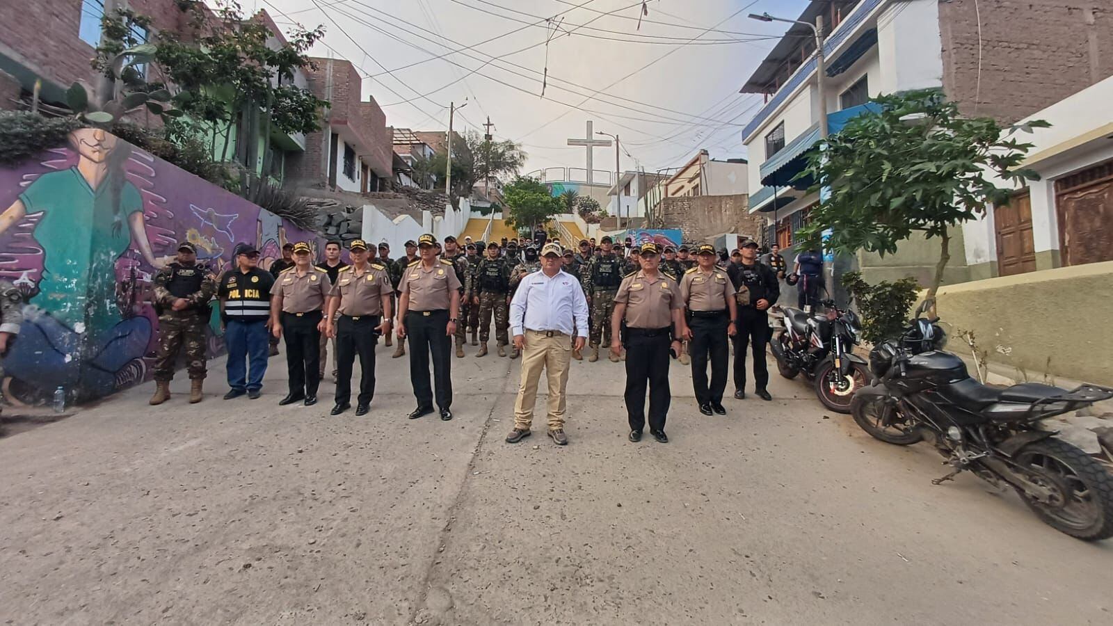 Llegaron a la zona de "Los Pulpos". (Foto: Ministerio del Interior del Perú)