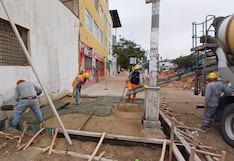 Trujillo: Inician el vaciado de concreto en cruce de avenidas España y Perú