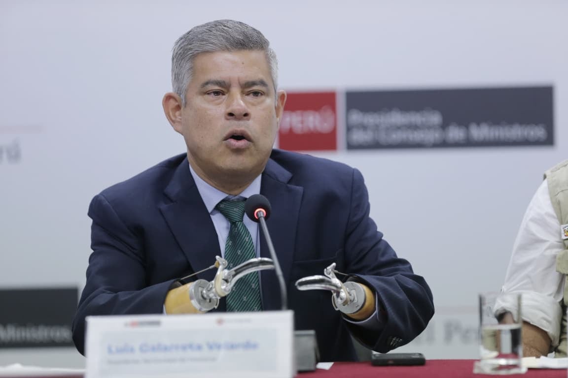 Luis Galarreta asegura que el Gobierno usará facultades legislativas para enfrentar la inseguridad y El Niño
