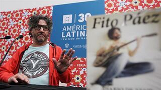 Fito Páez presenta su nuevo libro autobiográfico en la FIL de Guadalajara 