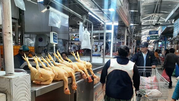 El precio del pollo subió en los mercados por el feriado. (Foto: GEC)