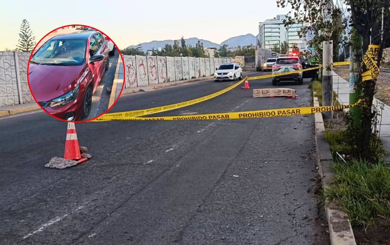 Adulto mayor muere tras ser atropellado en el distrito de Cerro Colorado, en Arequipa. Foto: GEC.